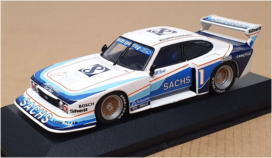798501 Minichamps 1/43 Scale 430 798501 Ford Capri Gr.5 1979 Sachs H.Ertl ...