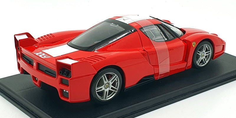 Burago 1/24 Scale Diecast 191223J - 2005 Ferrari FXX - Red/ White Stripe