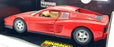 Burago 1/18 Scale Diecast 3019 - 1984 Ferrari Testarossa - Red