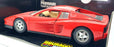 Burago 1/18 Scale Diecast 3019 - Ferrari Testarossa 1984 - Red