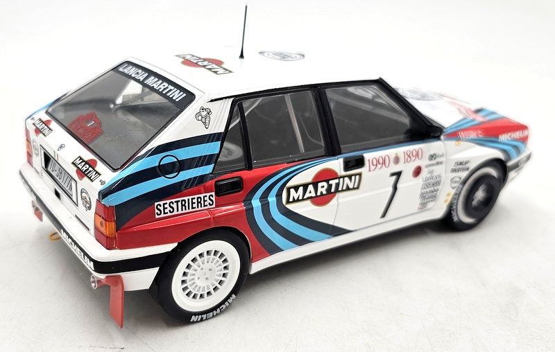 Altaya 1/18 Scale Diecast 26624C - Lancia Delta #7 D.Auriol 1990 Martini