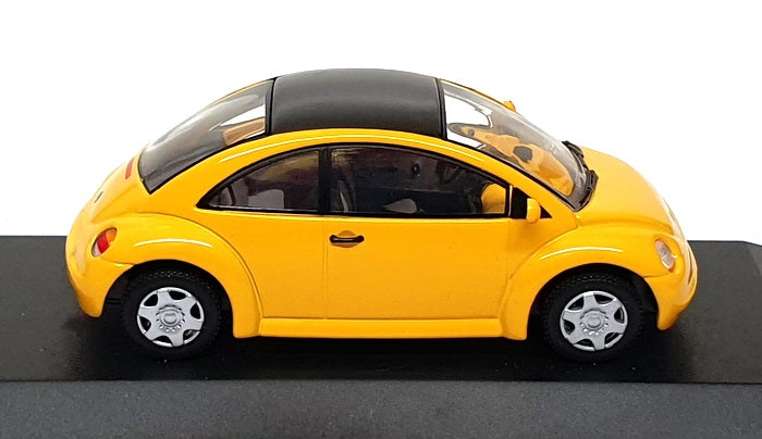 Minichamps 1/43 Scale Diecast MC8725 - VW Volkswagen New Beetle - Yellow