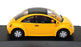 Minichamps 1/43 Scale Diecast MC8725 - VW Volkswagen New Beetle - Yellow
