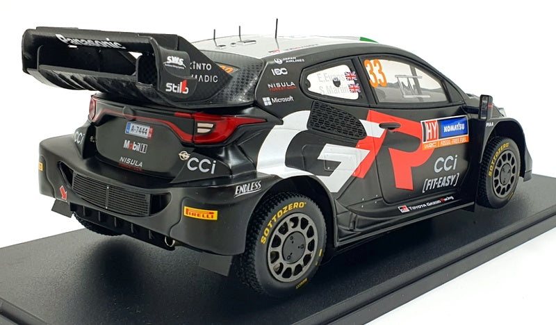 Ixo 1/18 Scale Diecast 18RMC200.22 Toyota GR Yaris Rally1 Hybrid #33 Sweden 2024