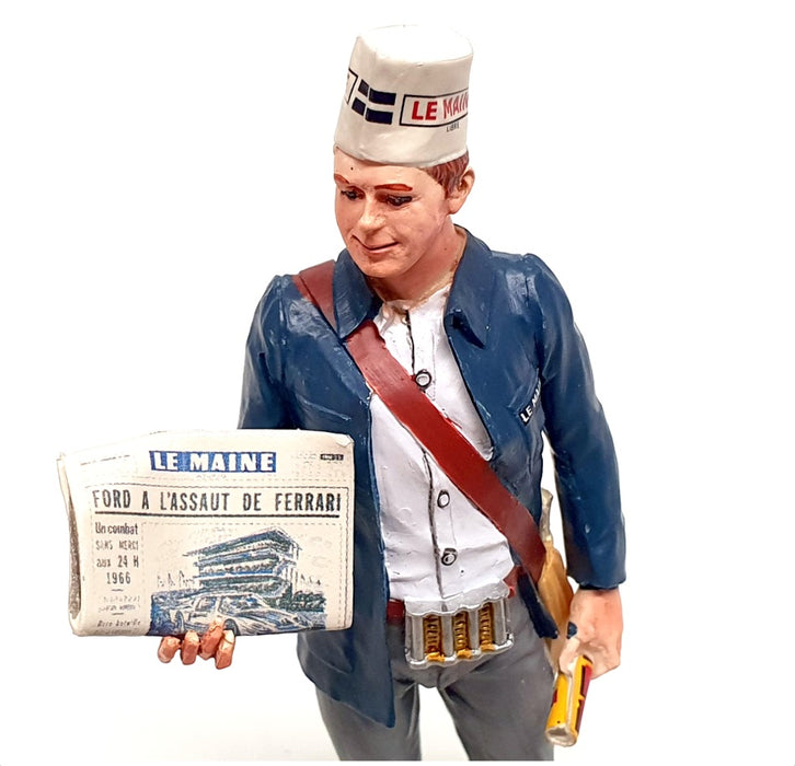 Le Mans Miniatures 1/18 Scale Figure FLM118043 - Joseph Newspaper Seller 1966
