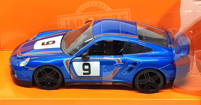 Jada Hyper-Spec 1/24 Scale 36372 - Porsche 911 Turbo (997) #9 Race Car - Blue