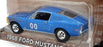 Greenlight 1/64 Scale 30328 - 1968 Ford Mustang GT #00 - Silver Wheels