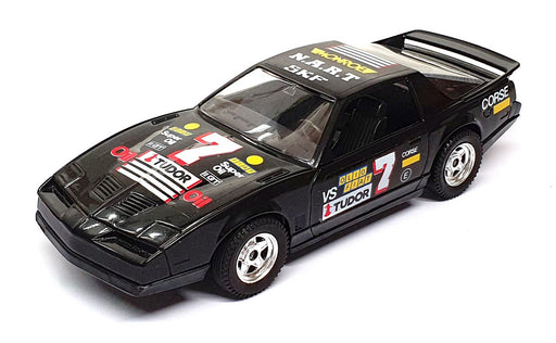 Polistil 1/25 Scale Diecast 02303 - Pontiac Firebird Race Car #7 - Black
