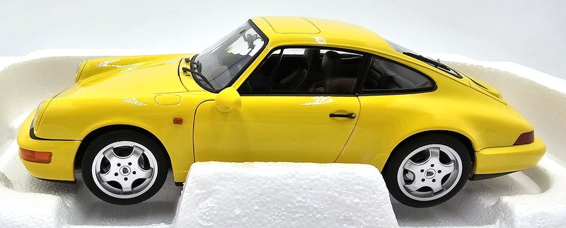 Norev 1/18 Diecast 187328 - Porsche 911 Carrera 2 1992 Gelb - Yellow