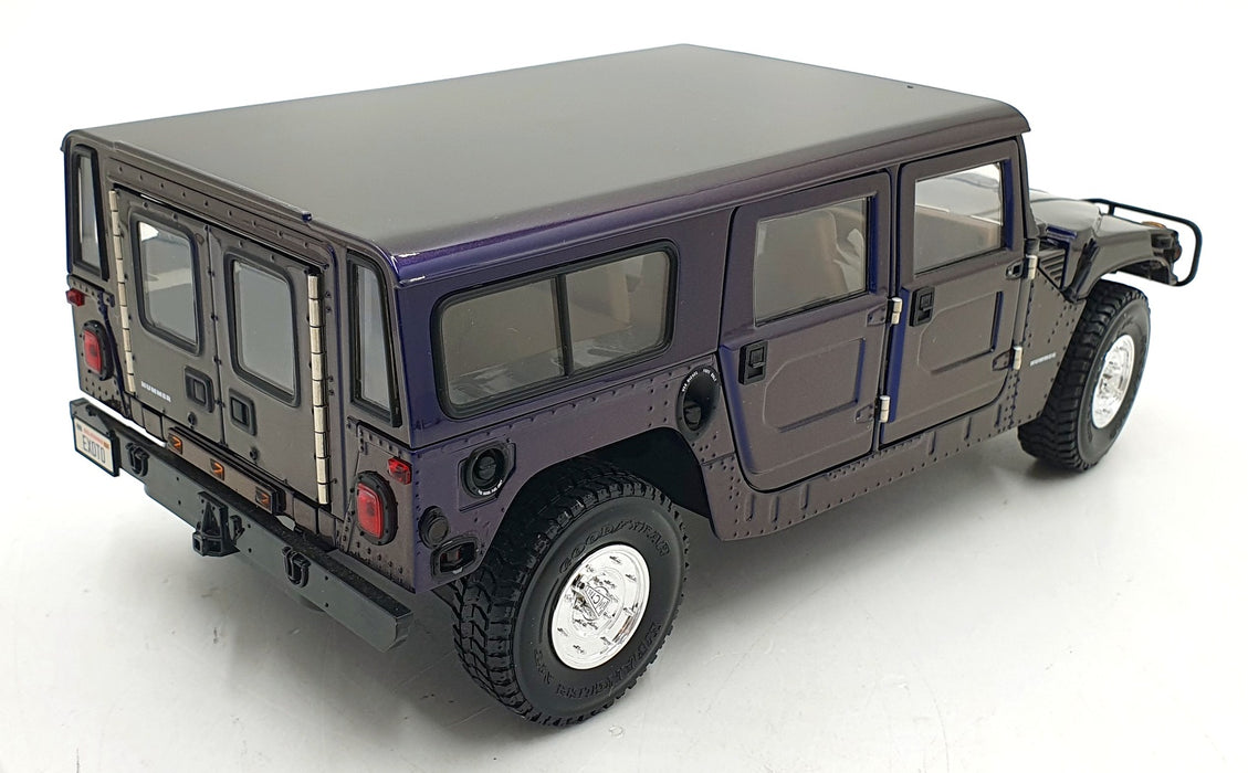 Exoto 1/18 Scale Diecast DC24124L - Hummer Humvee - Standox Purple