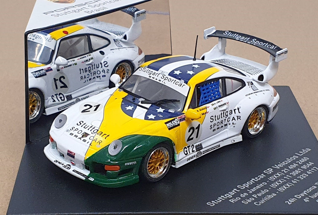 Vitesse 1/43 Scale V24H98 Porsche Stuttgart Sportcar Brasil #21 24h Daytona 1998