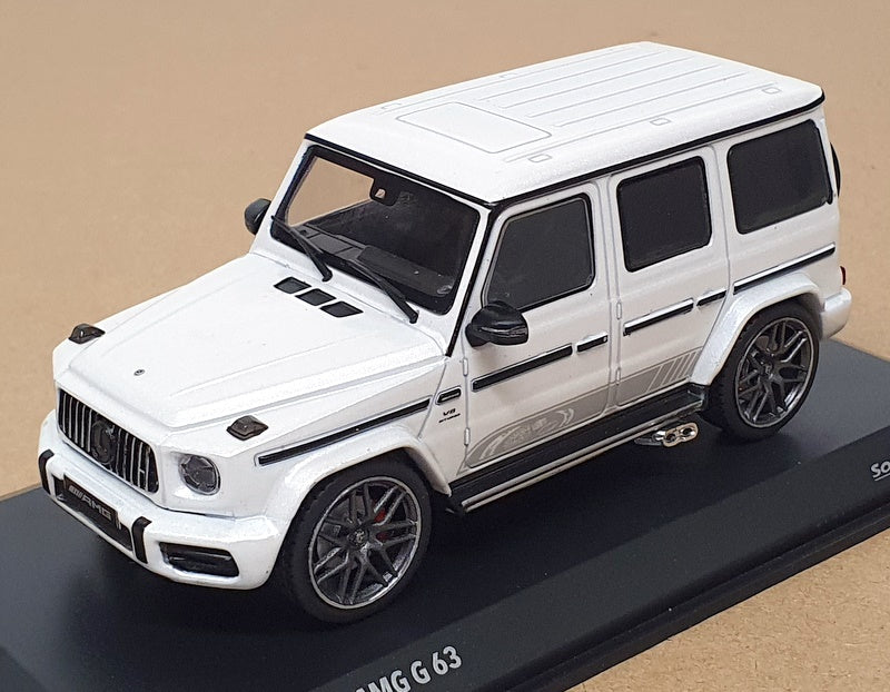 Solido 1/43 Scale Diecast S4316701 - Mercedes-AMG G 63 - Diamond White