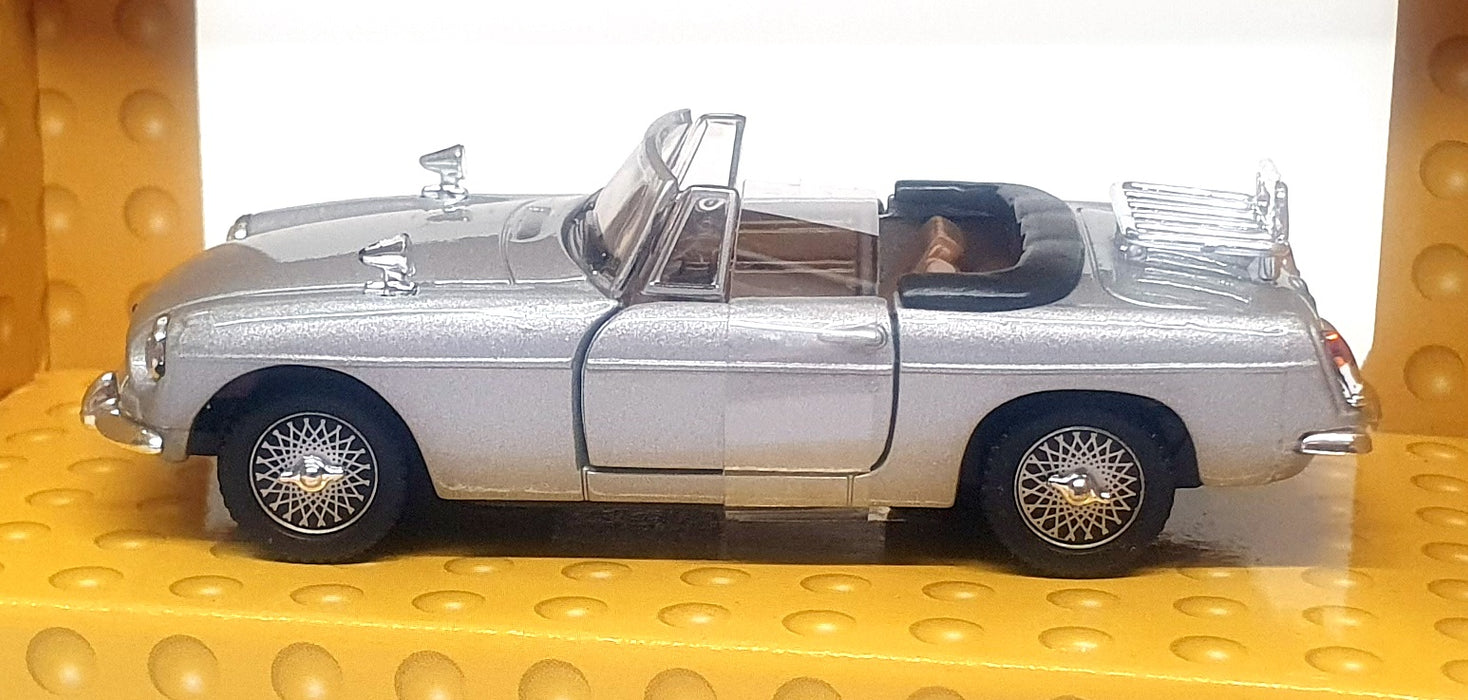 Cararama 1/43 Scale Diecast 02500 - MGB Roadster - Met. Grey
