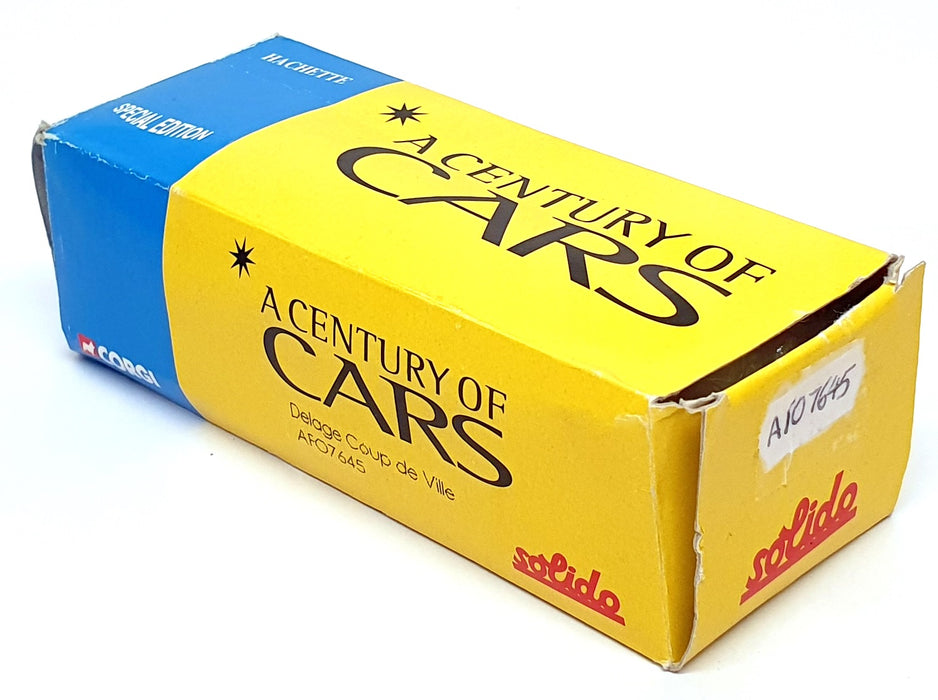 A Century Of Cars 1/43 Scale AFO7645 - 1939 Delage Coupe de Ville - 2-Tone Green