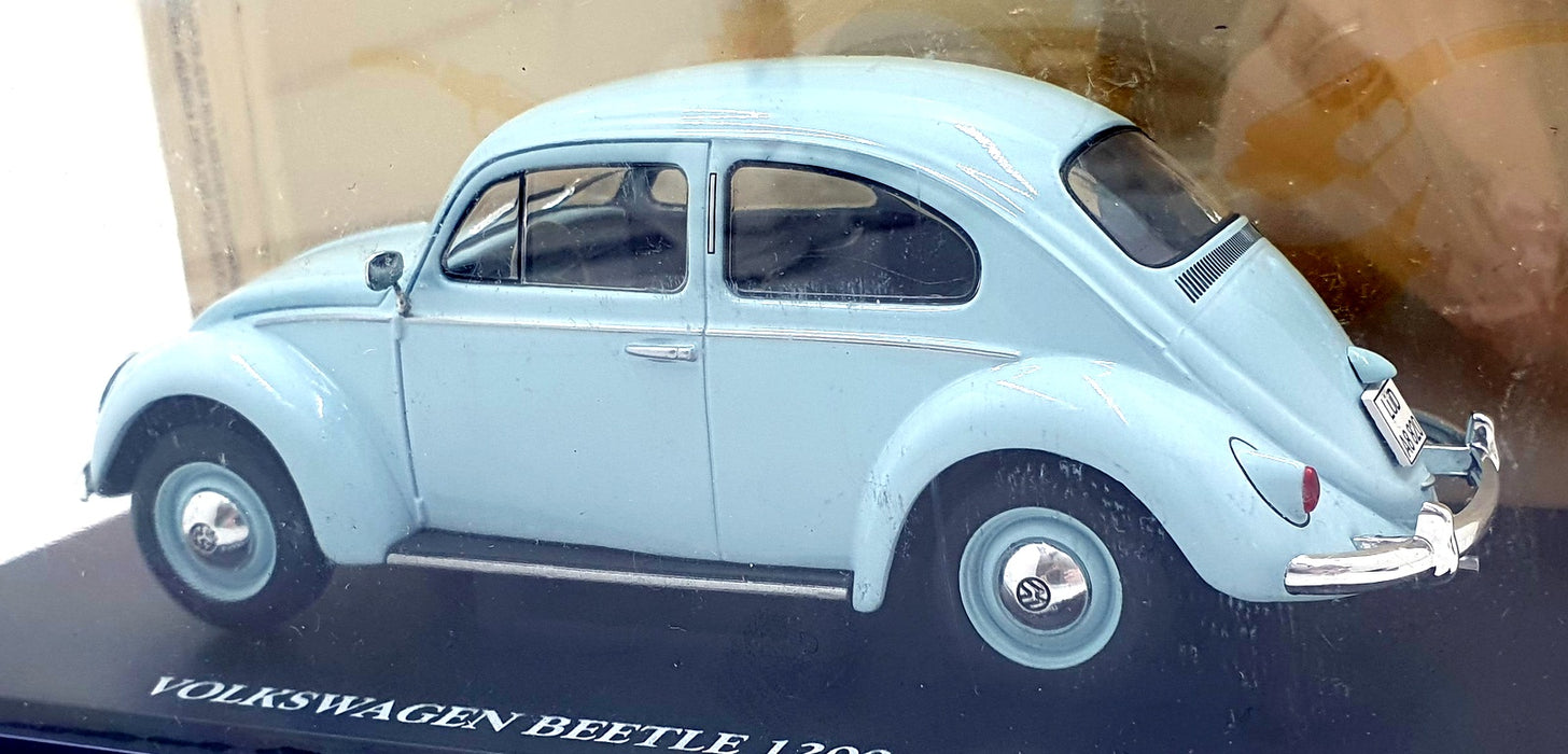 Altaya 1/24 Scale Diecast ALA0011 - 1960 Volkswagen Beetle 1200 - Blue