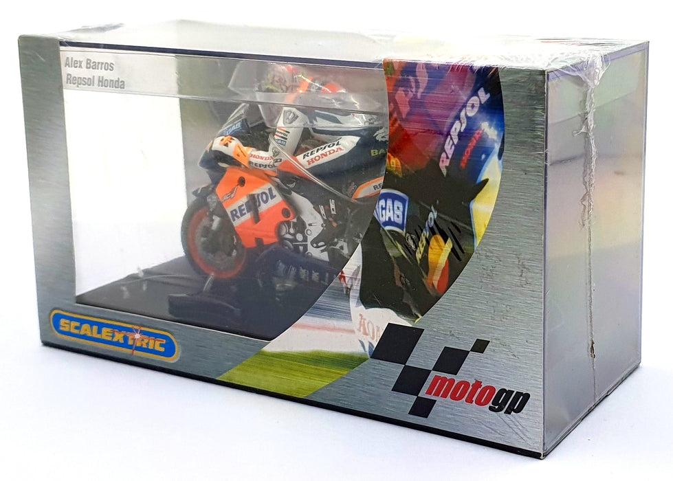 Scalextric 1/32 Scale Slotcar C6004 - Honda #4 Repsol - Alex Barros