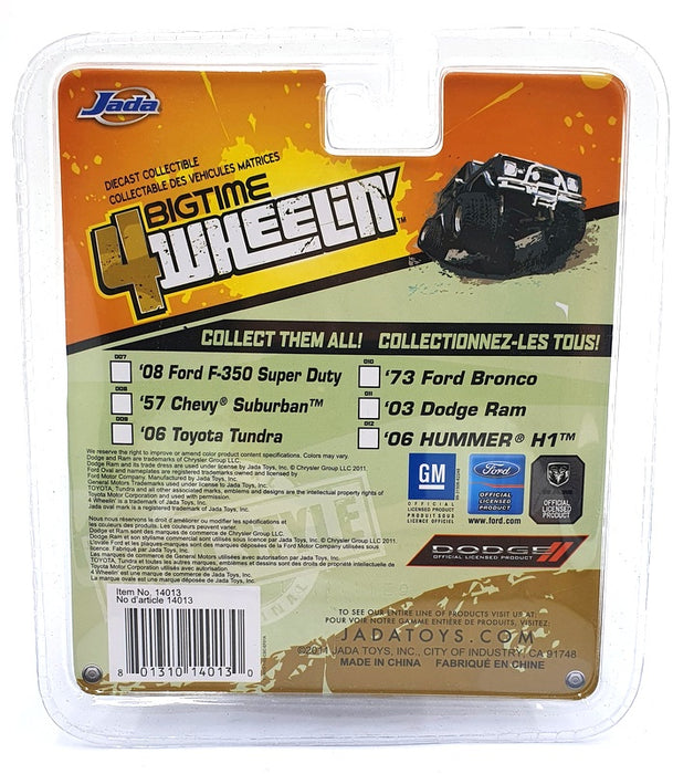 Jada 4Wheelin 1/64 Scale 14013 - 1973 Ford Bronco - Grey/Red