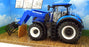 Burago 1/32 Scale Diecast 18-44083 - New Holland T7.315 HD Tractor with Grabber
