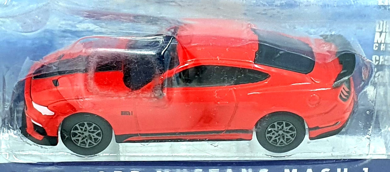 Greenlight 1/64 Scale 11340-E - 2021 Ford Mustang Mach 1 - Red