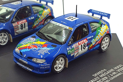 Skid 1/43 Scale SKM094 - Renault Megane Maxi #18 Des Cevennes Rally 1999