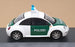 Schuco 1/43 Scale 04537 - VW Volkswagen New Beetle Polizei - White/Green