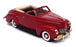Brooklin 1/43 Scale BRK159 - 1939 Mercury 2Dr. Convertible Coupe - Deep Red