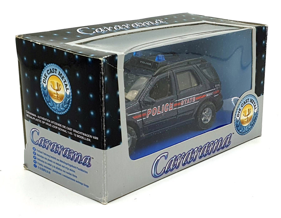 Cararama 1/43 Scale 210226F - Mercedes-Benz K-9 Unit Police Car - Blue