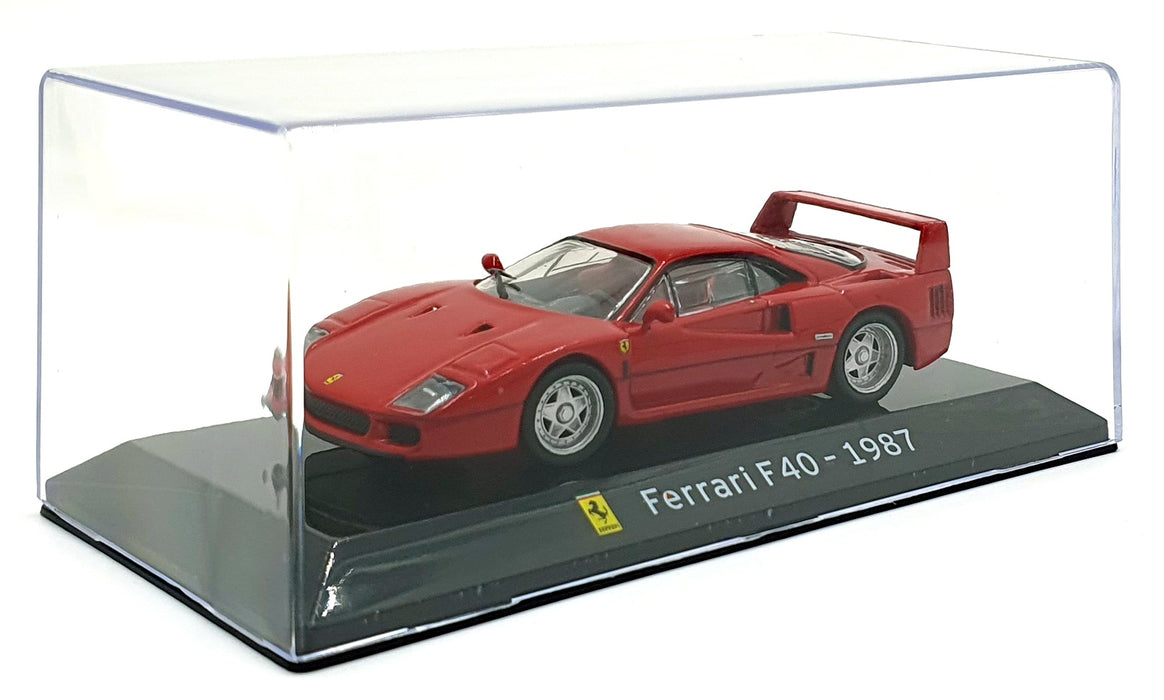 Panini 1/43 Scale Diecast P220126 - 1987 Ferrari F40 - Red