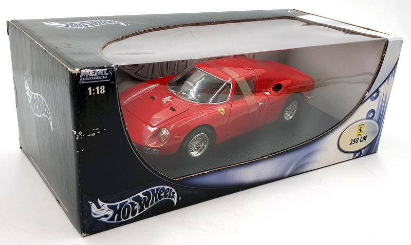 Hot Wheels 1/18 Scale Diecast 23914 - 1964 Ferrari 250 LM - Red