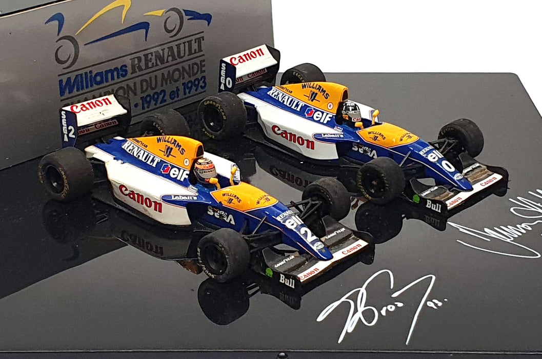 Onyx 1/43 Scale 3774 - F1 Williams Renault 1992/93 Champion Du Monde Hill Prost