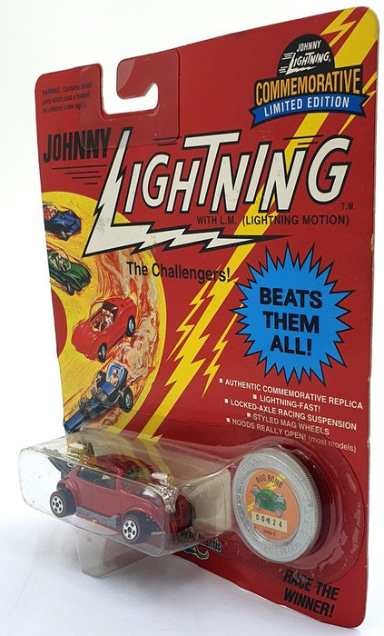 Johnny Lightning 1/64 Scale 100-150 - The Challengers VW Bug Bomb Met. Red