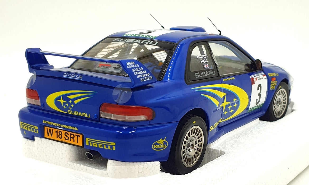 Sun Star 1/18 Diecast 5751 - Subaru Imprezza S6 WRC'00 #3 1st TAP Rally 2000
