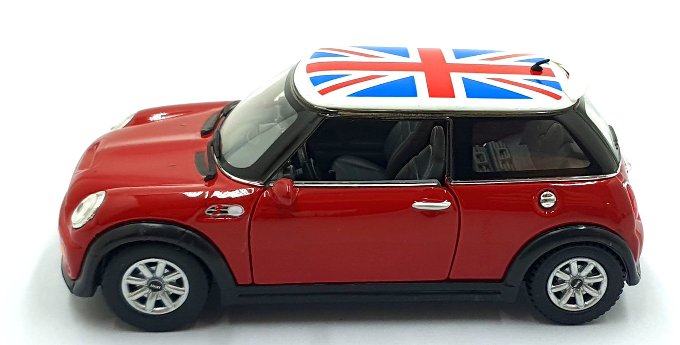 Kinsmart 1/28 Scale Pull Back & Go TY1245 - Mini Cooper S - Red