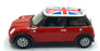 Kinsmart 1/28 Scale Pull Back & Go TY1245 - Mini Cooper S - Red