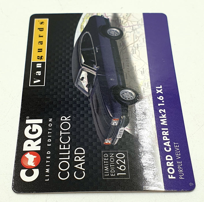Vanguards 1/43 Scale VA15407 - Ford Capri Mk2 1.6 XL - Purple
