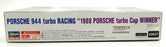Hasegawa Kits 1/24 Scale 20637 - Porsche 944 Turbo Racing "1988 PT Cup1st"