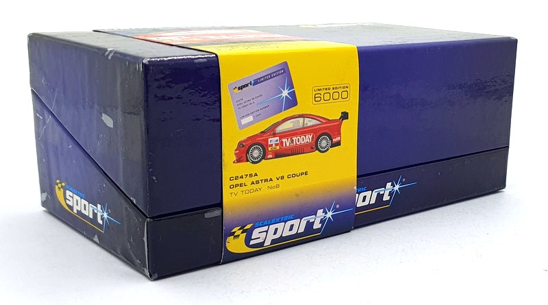 Scalextric 1/32 Scale Slot Car C2475A - Opel Astra V8 Coupe #8 - Red