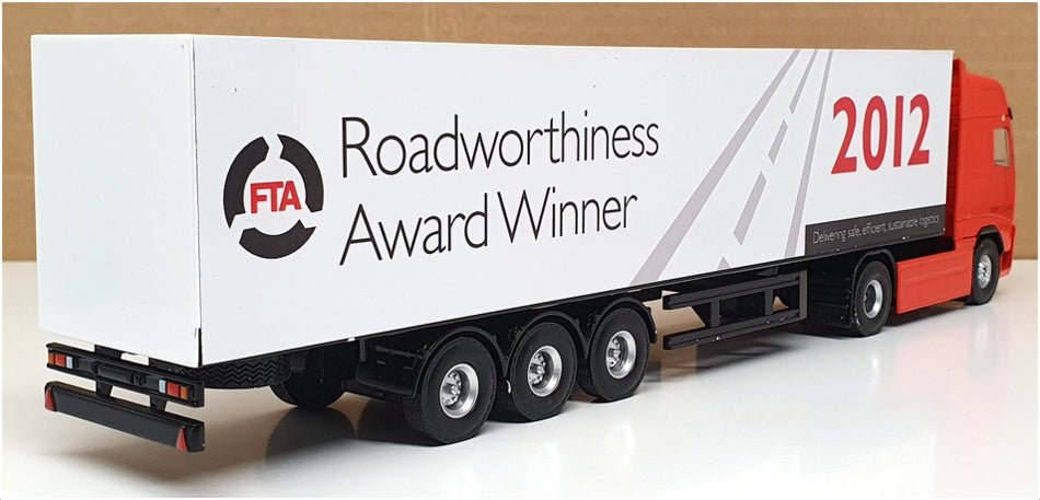 CSE 1/50 Scale 12924 - Volvo Truck & Trailer FTA 2012 - Red/White