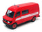 Solido Toner Gam I 1/50 Scale 2132 - Mercedes Benz Van Feuerwehr - Red