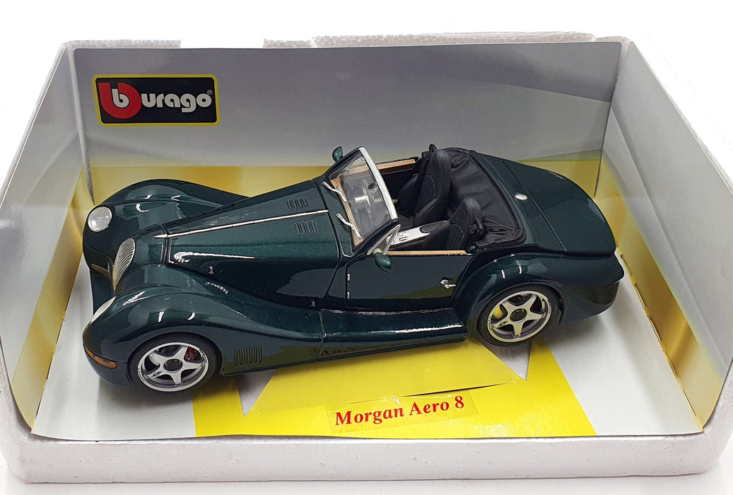 Burago 1/18 Scale 18-12050 - Morgan Aero 8 - Green