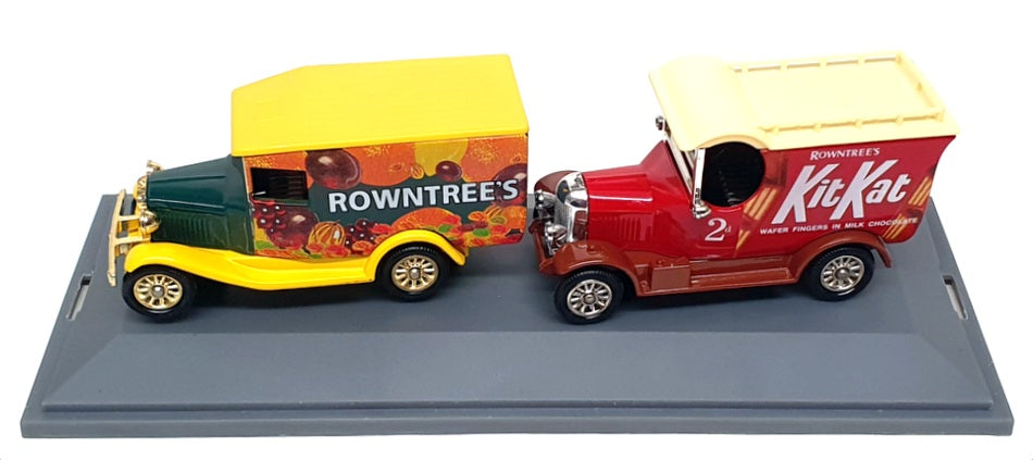 Corgi Nestle 2-Piece Set NE2002 - Rowntree's Fruit Gums & Kit Kat Vans