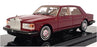 TSM Model 1/43 Scale TSM114319 - 1980 Rolls Royce Silver Spirit - Dk Red