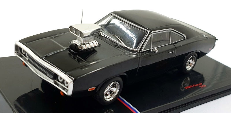 Ixo 1/43 Scale U43RDC007 - 1970 Dodge Charger - Black