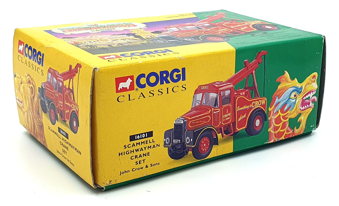 CORGI 1/50 Scale 16101 - Scammell Highwayman Crane Set Showmans Range John Crow
