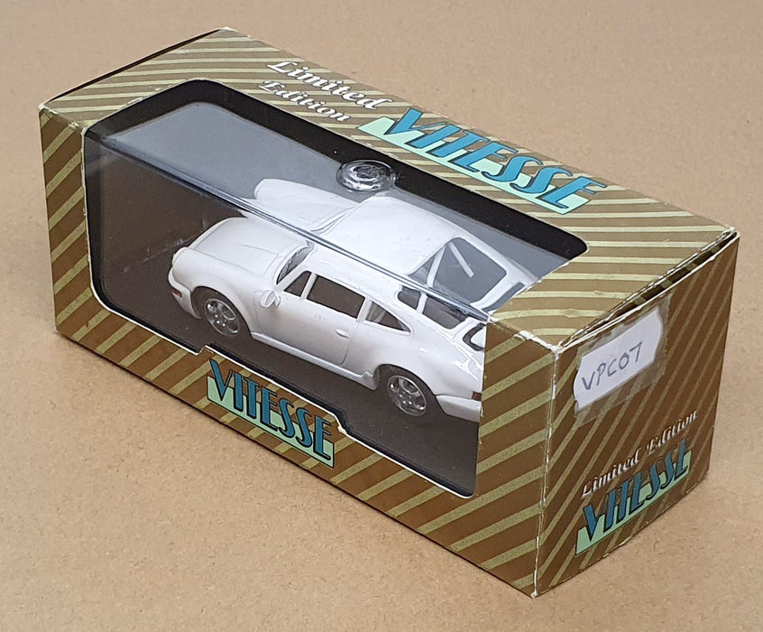 Vitesse 1/43 Scale VPC07 - Porsche Carrera + Race Decals - White