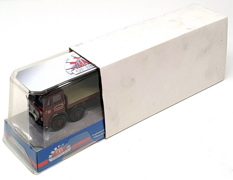 Corgi 1/50 Scale CC10603 - Leyland Octopus Platform Lorry E. Derbyshire - Maroon