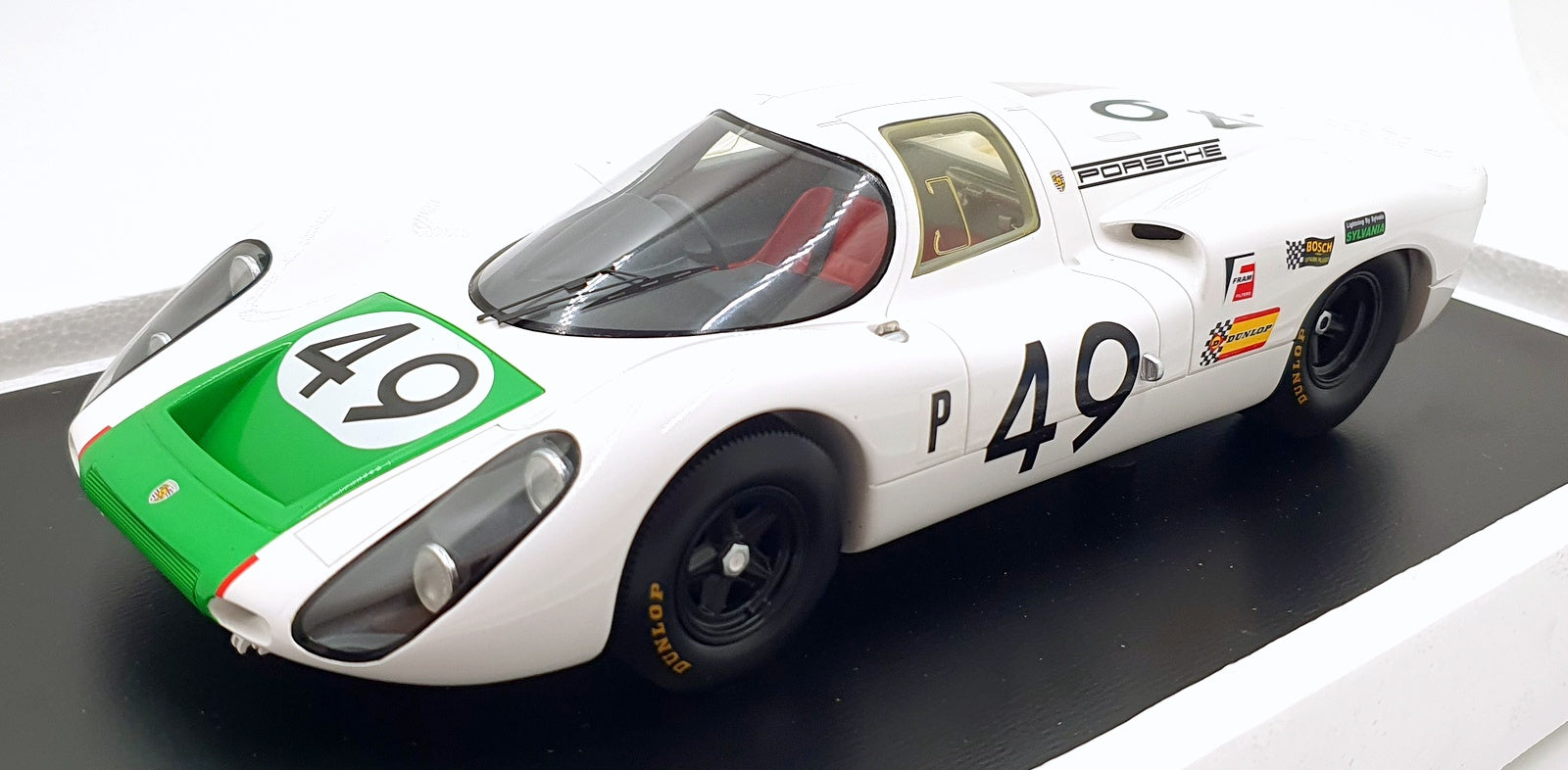 Spark 1/18 Scale Resin 18SE68 - Porsche 907C #49 Winner Sebring 1968