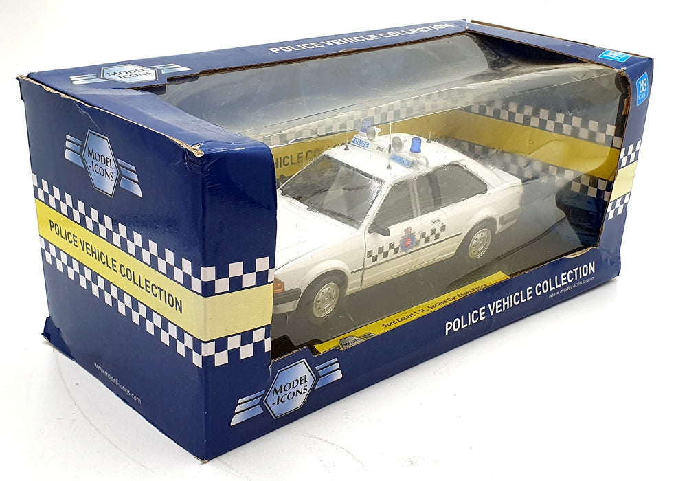 Model Icons 1/18 Scale 999005 - Ford Escort 1.1L - Section Car Essex Police