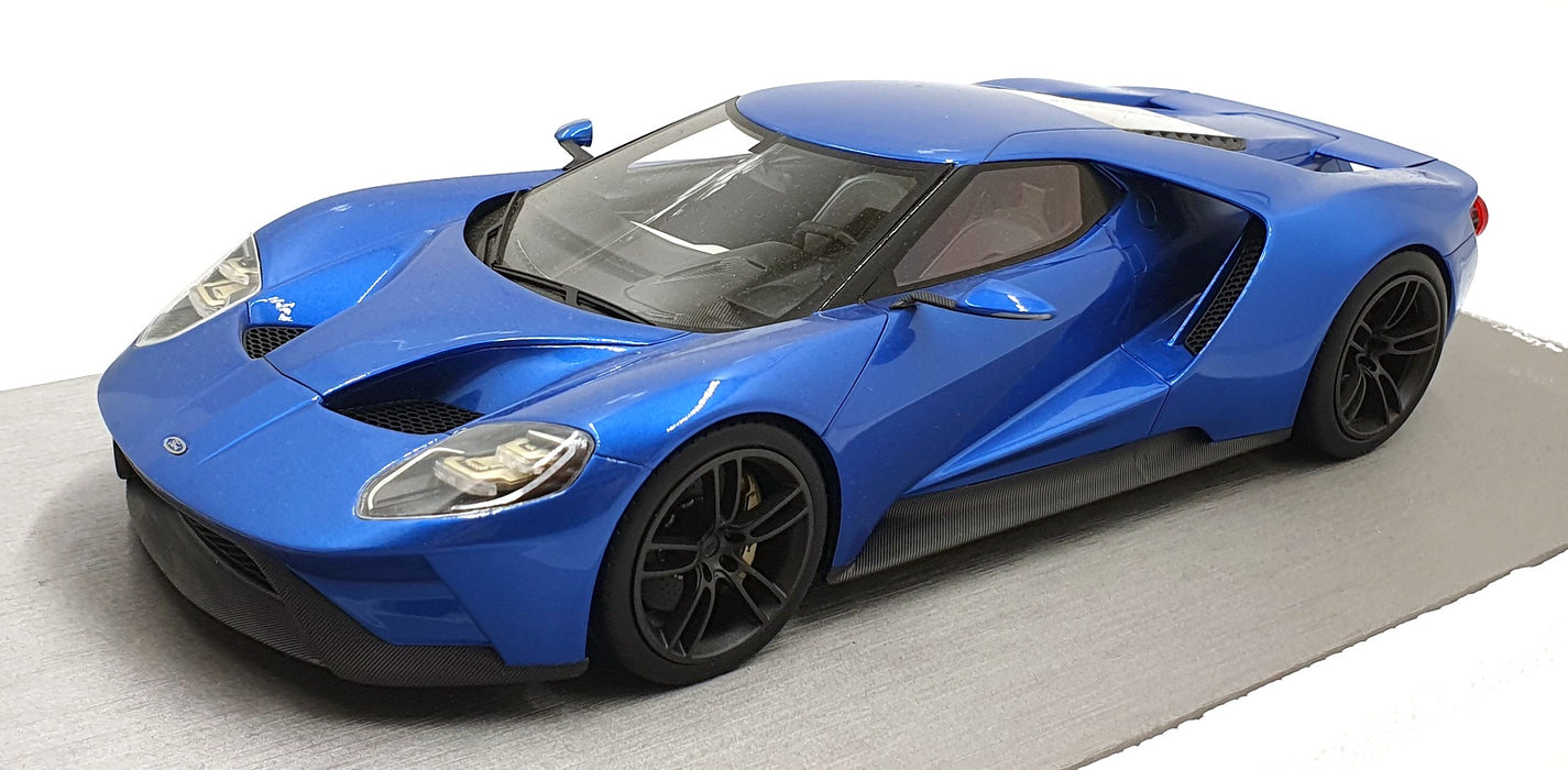 Top Speed 1/18 Scale F11118 - Ford GT Show Car - Blue