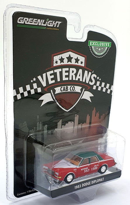Greenlight 1/64 Scale 30283 - 1983 Dodge Diplomat Cab - Veteran's